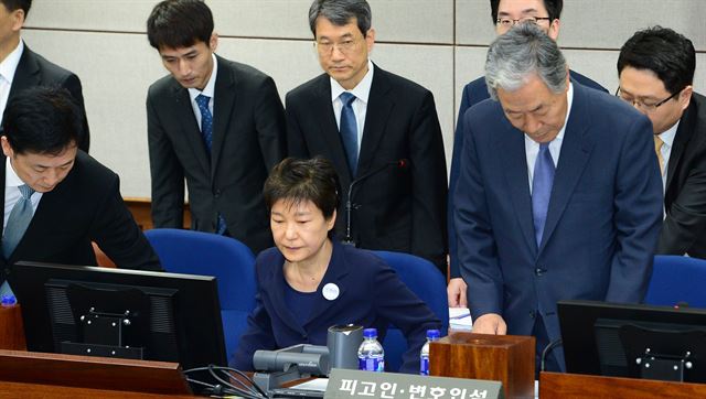 박근혜 전 대통령. 한국일보 자료사진