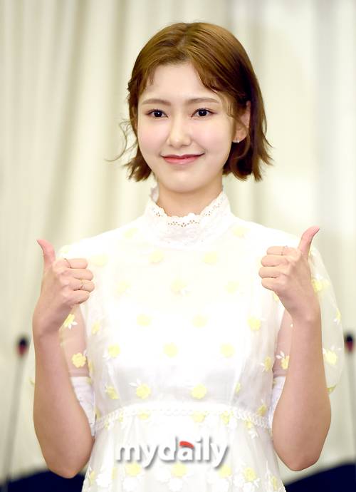 ▲ 나혜미 '웹드라마에 엄지 척'