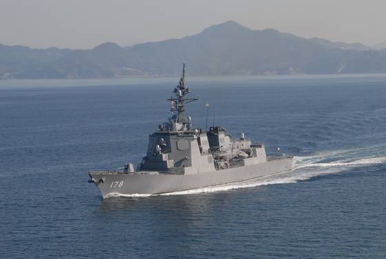 일본 해상 자위대 첨단 무기 아타고급 이지스함 [사진 중앙포토]