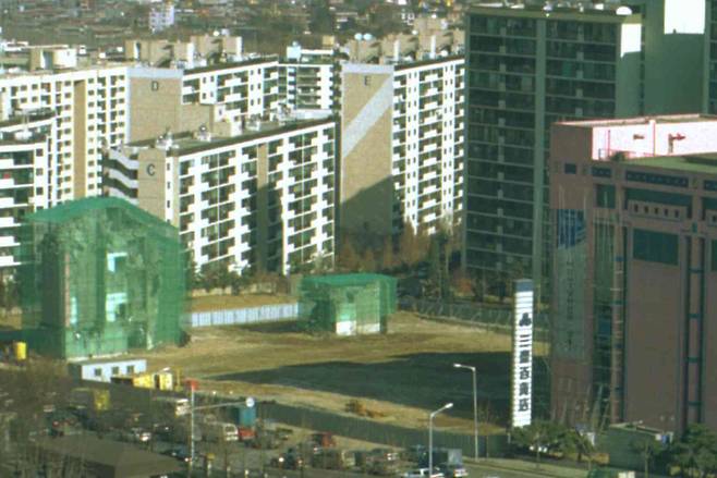 붕괴 사건 전의 삼풍백화점의 모습. <한겨레> 자료 사진.