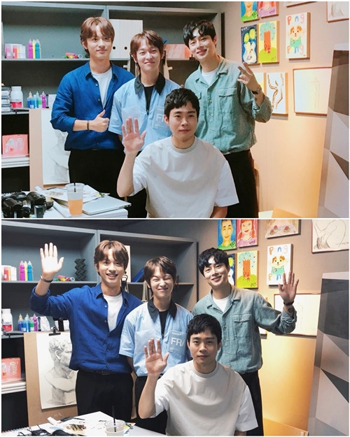김동영 병헌 서벽준 충재화실 출격