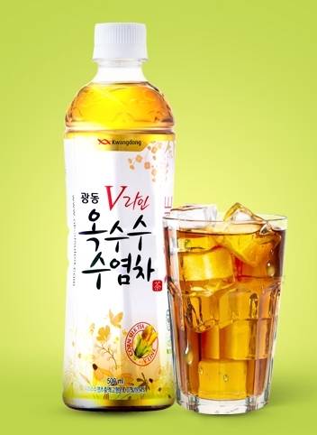 광동제약 옥수수수염차는 차음료 가운데 유일하게 10위권 안에 들었다. [사진 광동제약]