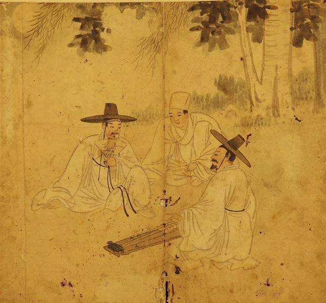 수하탄주도. 여름 사대부들이 거문고를 연주하는 모습. 이재준 제공