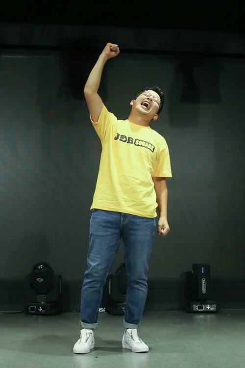 ‘JDB스퀘어’ 개관 기념 기자간담회 김준호 사진=JDB엔터테인먼트