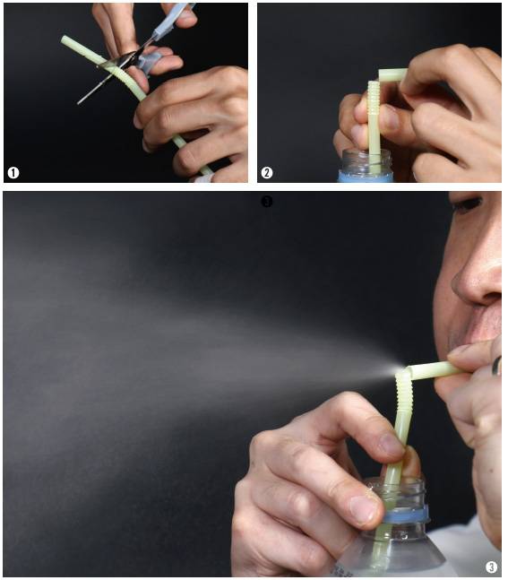 빨대로 스프레이 만들기 - 어린이과학동아 2018년 14호 제공