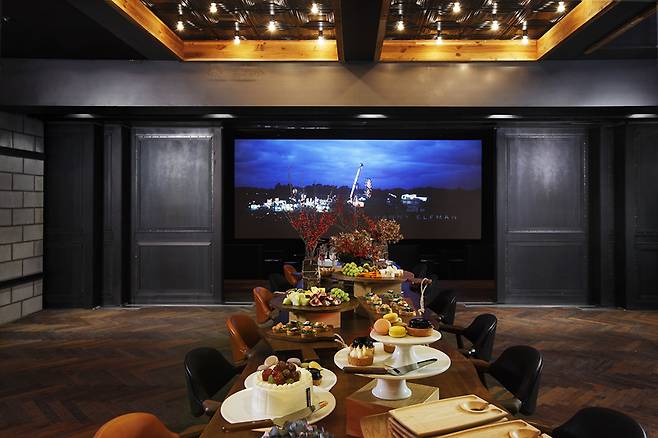 CGV ‘더 프라이빗 씨네마’ 라운지. /사진=CGV 제공