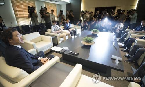 축구국가대표감독선임 소위원회 회의 장면 [연합뉴스 자료 사진]