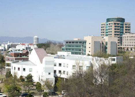 수원대 캠퍼스 모습.