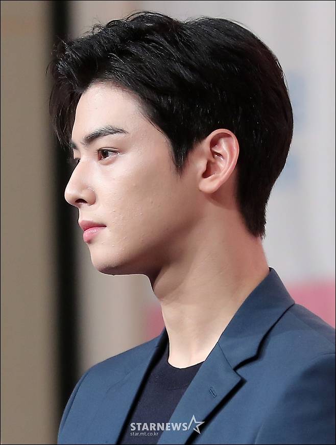 [★포토]차은우, '옆모습도 완벽해'