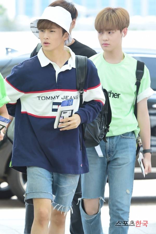 NCT 드림 출국. 사진=김봉진 기자 view@hankooki.com