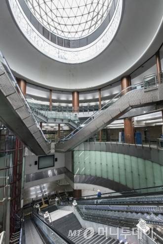 서울 지하철 6호선 녹사평역 내부 모습/사진제공=서울시