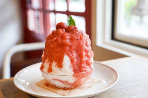 토마토 빙수 도쿄빙수 제공