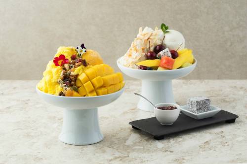 망고·코코넛 빙수 쉐라톤 서울 디큐브시티 호텔 제공