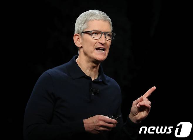 팀 쿡 애플 CEO © AFP=뉴스1