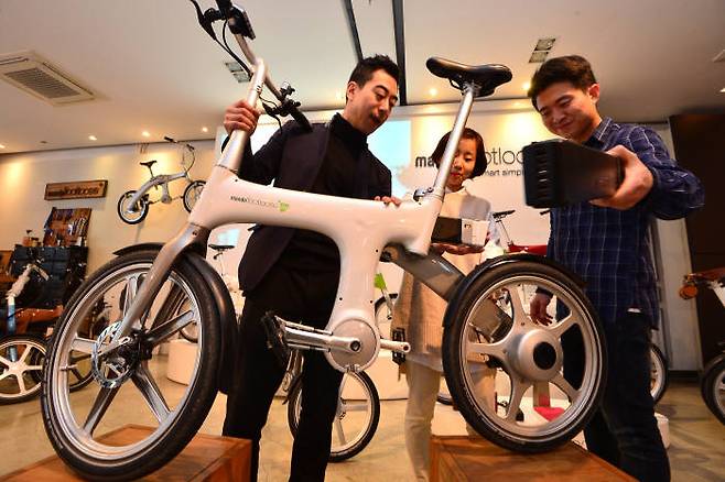 전기자전거 만도 풋루스 아이엠.