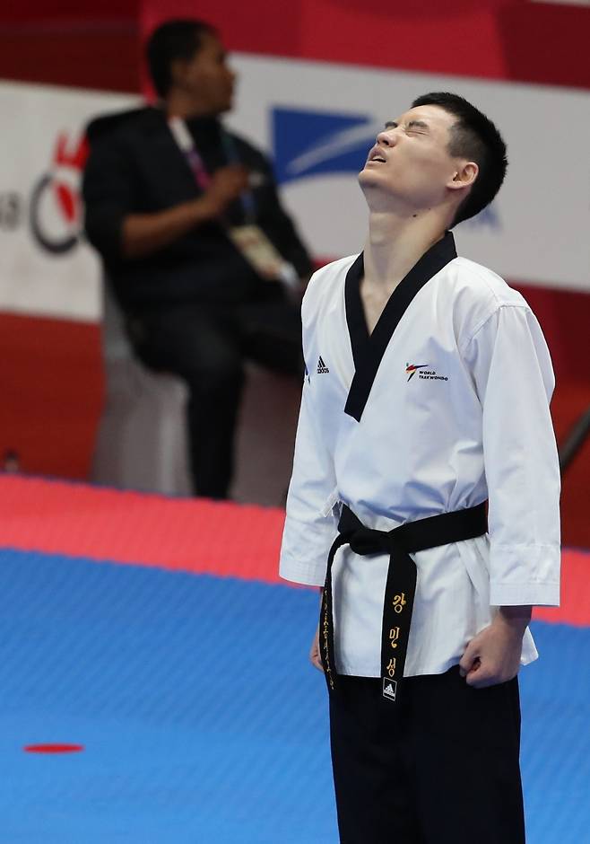 ▲ 한국은 2018년 자카르타-팔렘방 아시안게임에서 태권도 품새 금메달 3개를 땄다. ⓒ연합뉴스