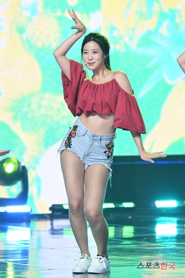'쇼 챔피언' 무대에 선 베리굿 조현. 사진=장동규 기자 jk31@hankooki.com