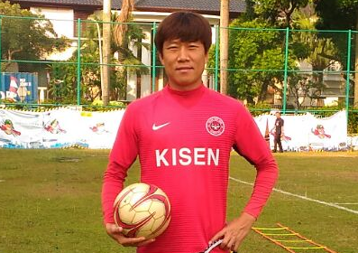 제8회 차범근 축구상 대상 출신 신현준. 피주영 기자