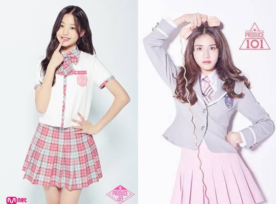 Mnet 제공(왼쪽부터 장원영, 전소미)