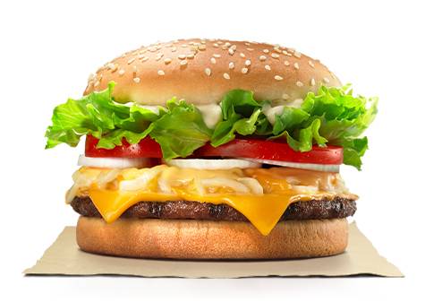 버거킹 콰트로치즈와퍼.