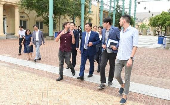 이화영 경기도 평화부지사 체인지업캠퍼스 파주캠프 방문. 사진제공=경기북부청