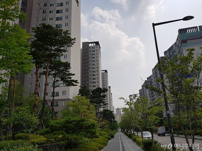 동대문구 전농동 래미안크레시티 단지 전경. /사진=유엄식 기자