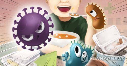 식중독 [연합뉴스 자료 PG] 기사 내용과 직접 관련 없는 자료 이미지임