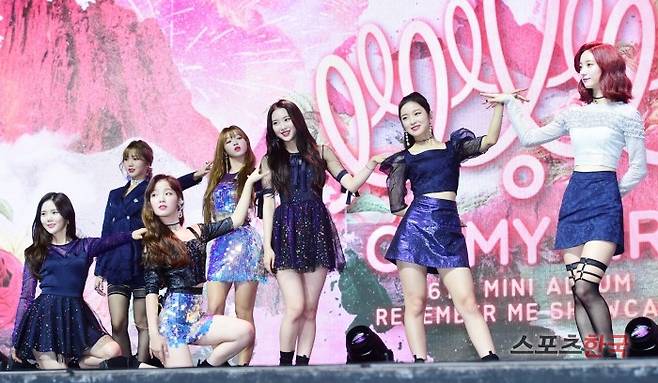 오마이걸 6집 미니앨범 'Rememer me' 쇼케이스. 사진=김봉진 기자 view@hankooki.com