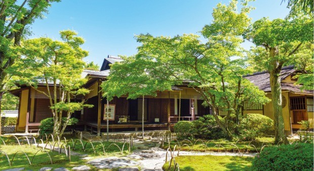 일본 국보로 지정된 다실 정원 우라쿠엔