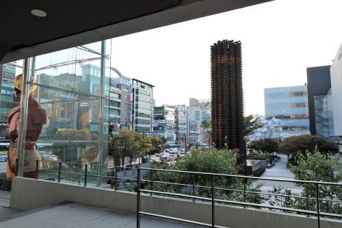 아라리오 광장 모습. 김정모 기자