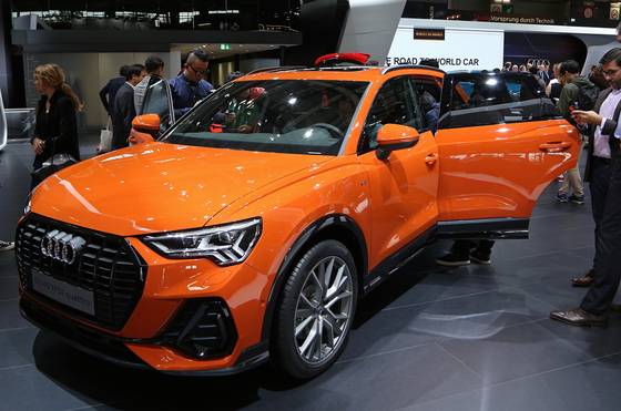 아우디의 소형 SUV Q3의 2세대 모델. 7년만에 완전변경된 모델로 1세대보다 다소 몸집이 커졌다.실내는 버추얼 콕핏과 터치스크린 등으로 디지털 기능을 대폭 강화했다.[UPI=연합뉴스]