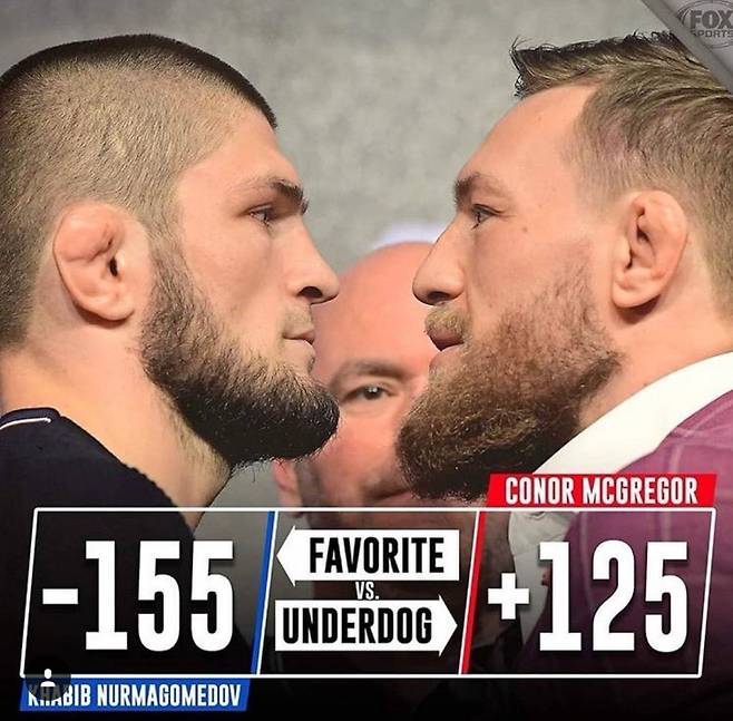 ▲ 아직까지는 하빕 누르마고메도프가 톱 독이다. 하지만 끝까지 가 봐야 안다. ⓒ폭스스포츠