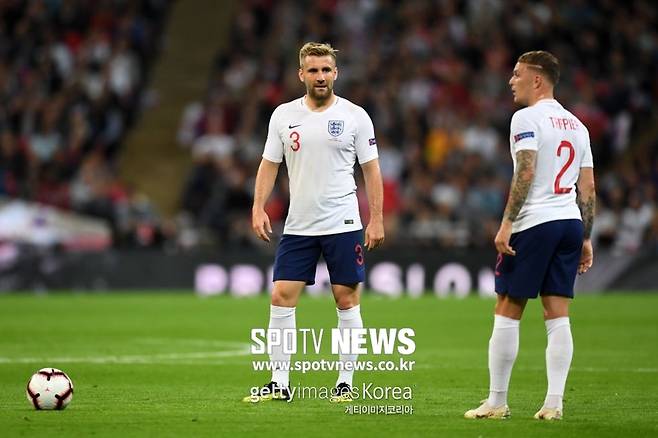 ▲ 루크 쇼(왼쪽)