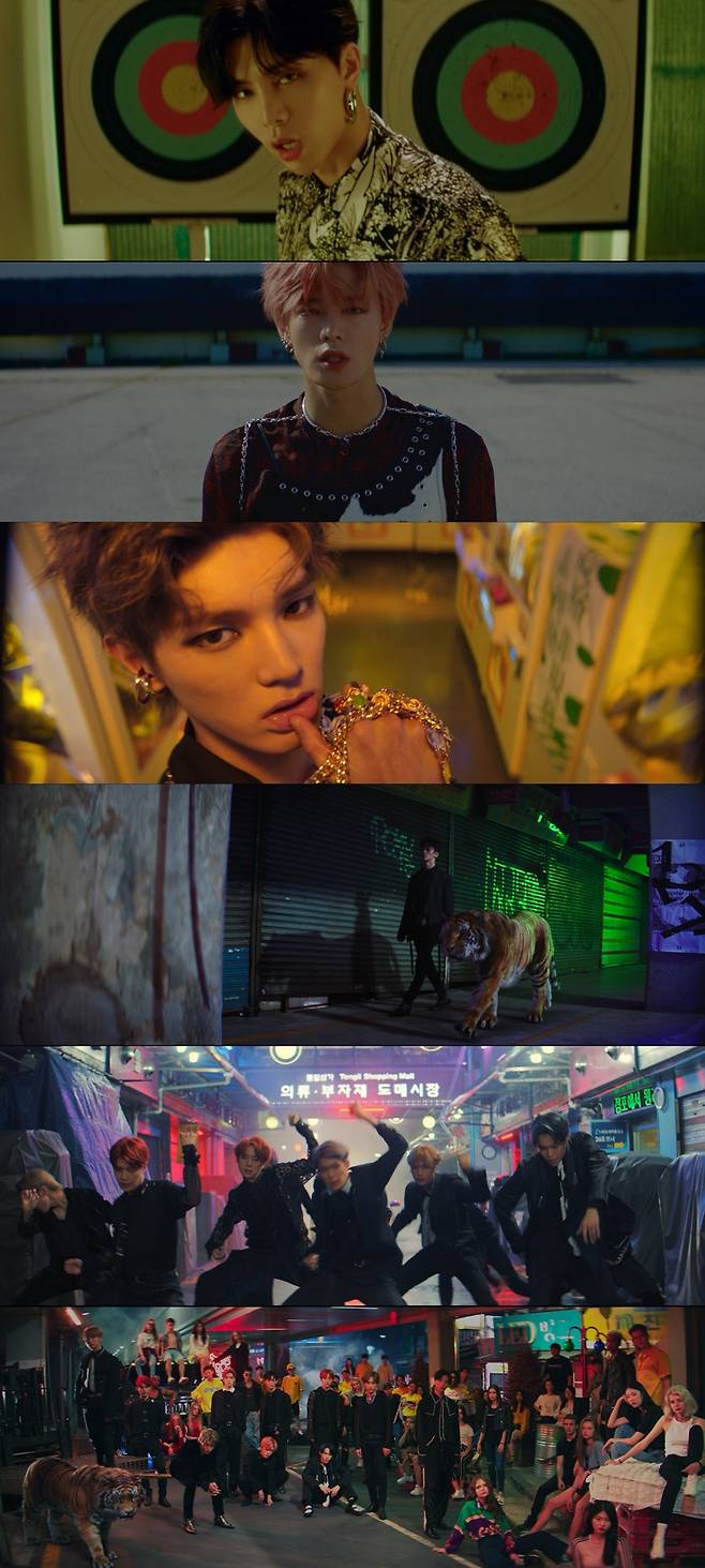 ▲ NCT 127이 첫 정규 앨범을 발매했다. 사진|뮤직비디오 캡처