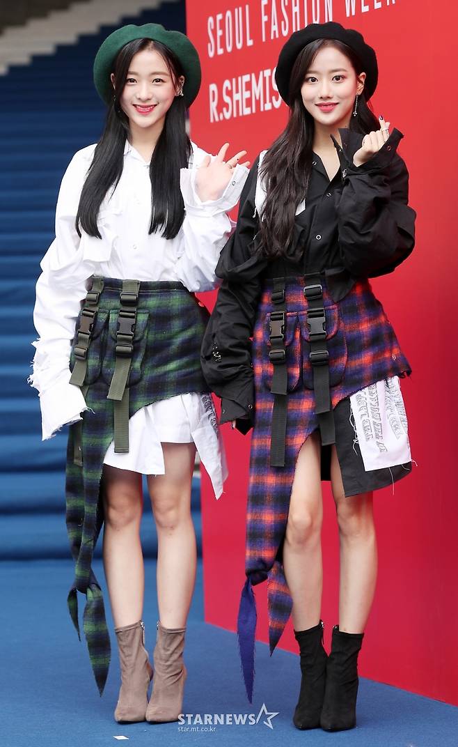 [★포토]진솔-나은, '쌍둥이 같네'