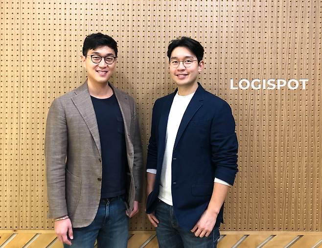 박준규(왼쪽), 박재용 공동대표. / 사진=로지스팟