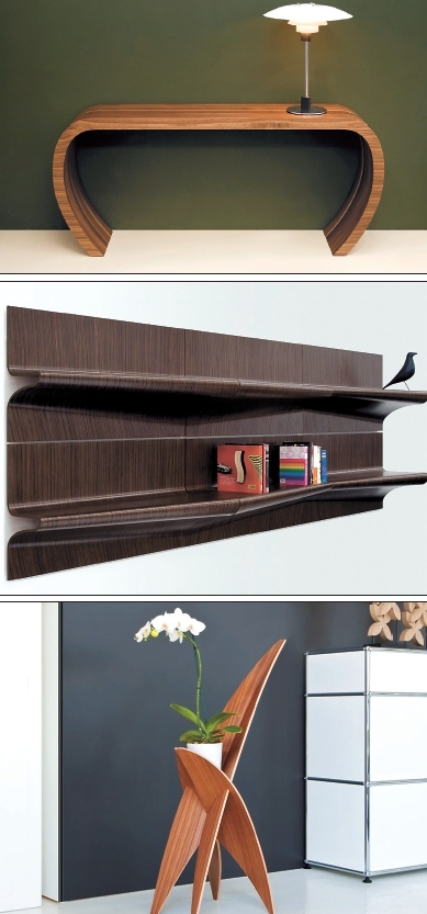 지리 마씨모 르네 카터 디자이너의 다양한 디자인 제품들.