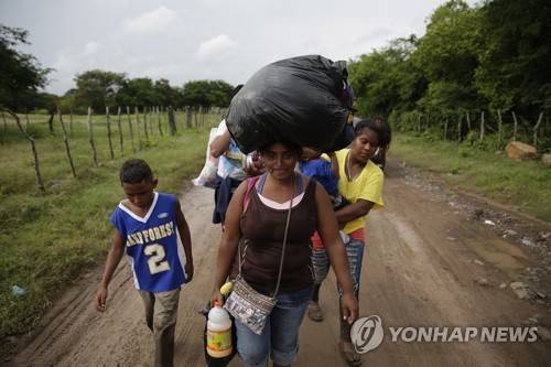 HONDURAS USA MIGRATION