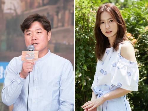 지난 18일 지라시에 대한 법적대응을 예고한 나영석PD(왼쪽), 배우 정유미. 출처=CJ E&M, NEW