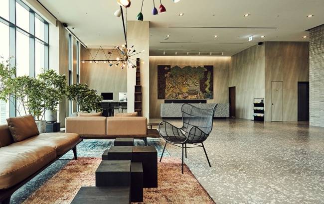 [사진=라까사호텔 광명 로비]