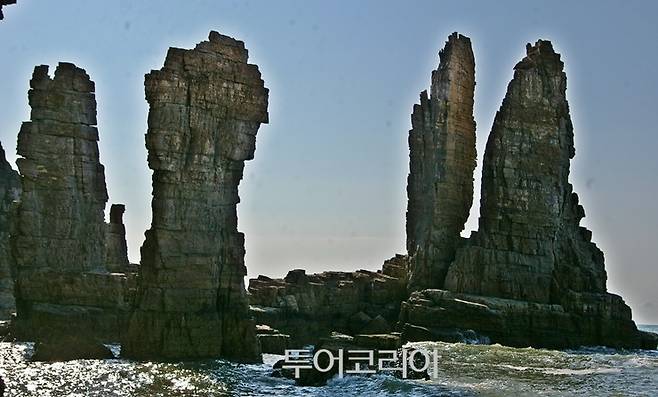 ▲ 두무진 비경