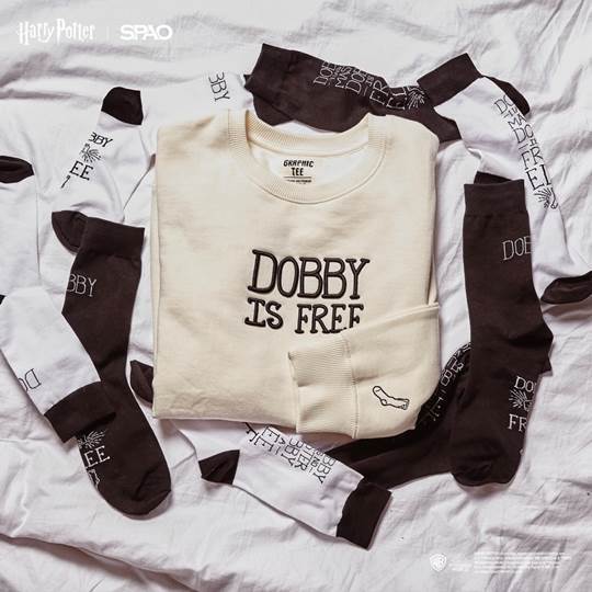 스파오, '해리포터' 컬래버레이션 60여종 출시. ⓒ스파오