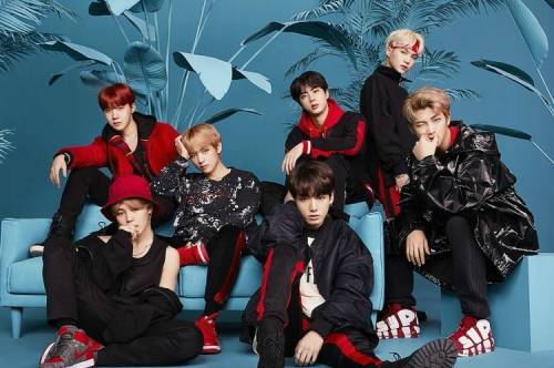 그룹 방탄소년단.