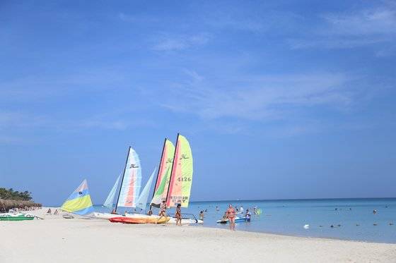 쿠바의 대표적인 카리브해 휴양지 바라데로. [사진 김춘애]