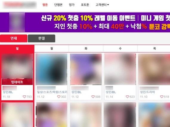 경찰이 웹툰 불법복제 사이트 '밤토끼' 운영자를 검거했음에도 다른 불법 사이트에서는 웹툰이 버젓이 무단 게재되고 있다. 이용자들이 다른 불법사이트로 이동하는 풍선효과도 발생하고 있다.