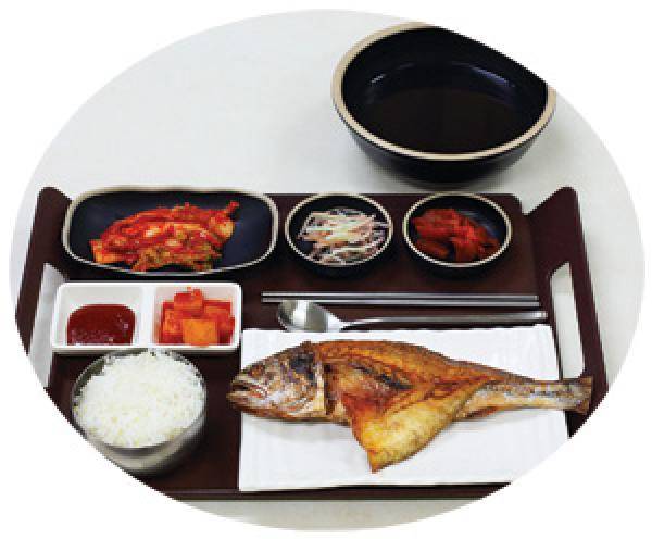 [월간산]녹차굴비백반.