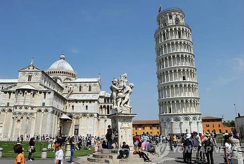 이탈리아 토스카나 주 피사에 위치한 '피사의 사탑' [EPA=연합뉴스]