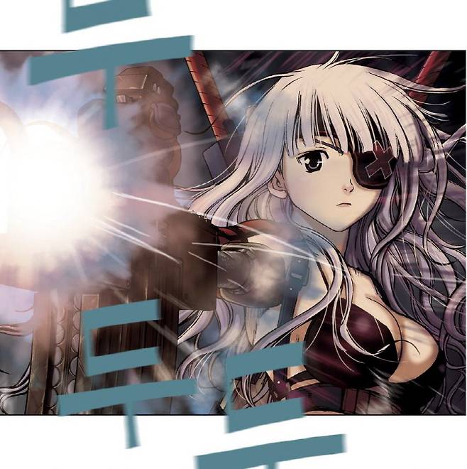 위기에 빠진 보타 남매를 구해주는 ‘작살꾼’ 카나. (그림=투믹스)