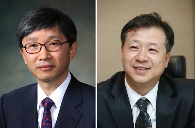 박태규 연세대 명예교수(좌)와 김주영 변호사(우). (사진=푸르메재단)
