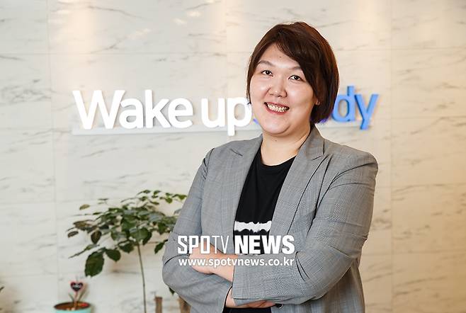 ▲ 국가대표 센터에서 재활 센터장을 변신한 하은주 ⓒ 한희재 기자